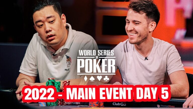 Video Thumbnail: World Series of Poker Main Event 2022 Day 5 with Koray Aldemir and Super Bluffer Aaron Zhang