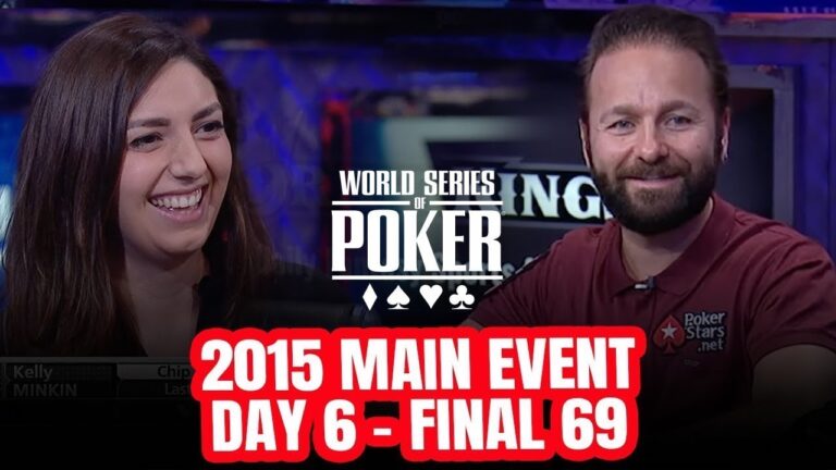 Video Thumbnail: World Series of Poker Main Event 2015 Day 6 with Daniel Negreanu & Kelly Minkin