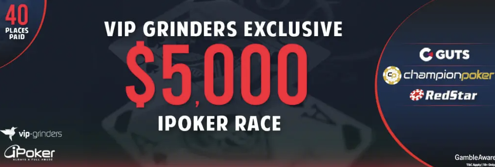 VIP Grinders Exclusive 5000 Ipoker Race 1170x400 June 1024x350